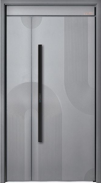 精雕鑄鋁防火防盜門(mén)